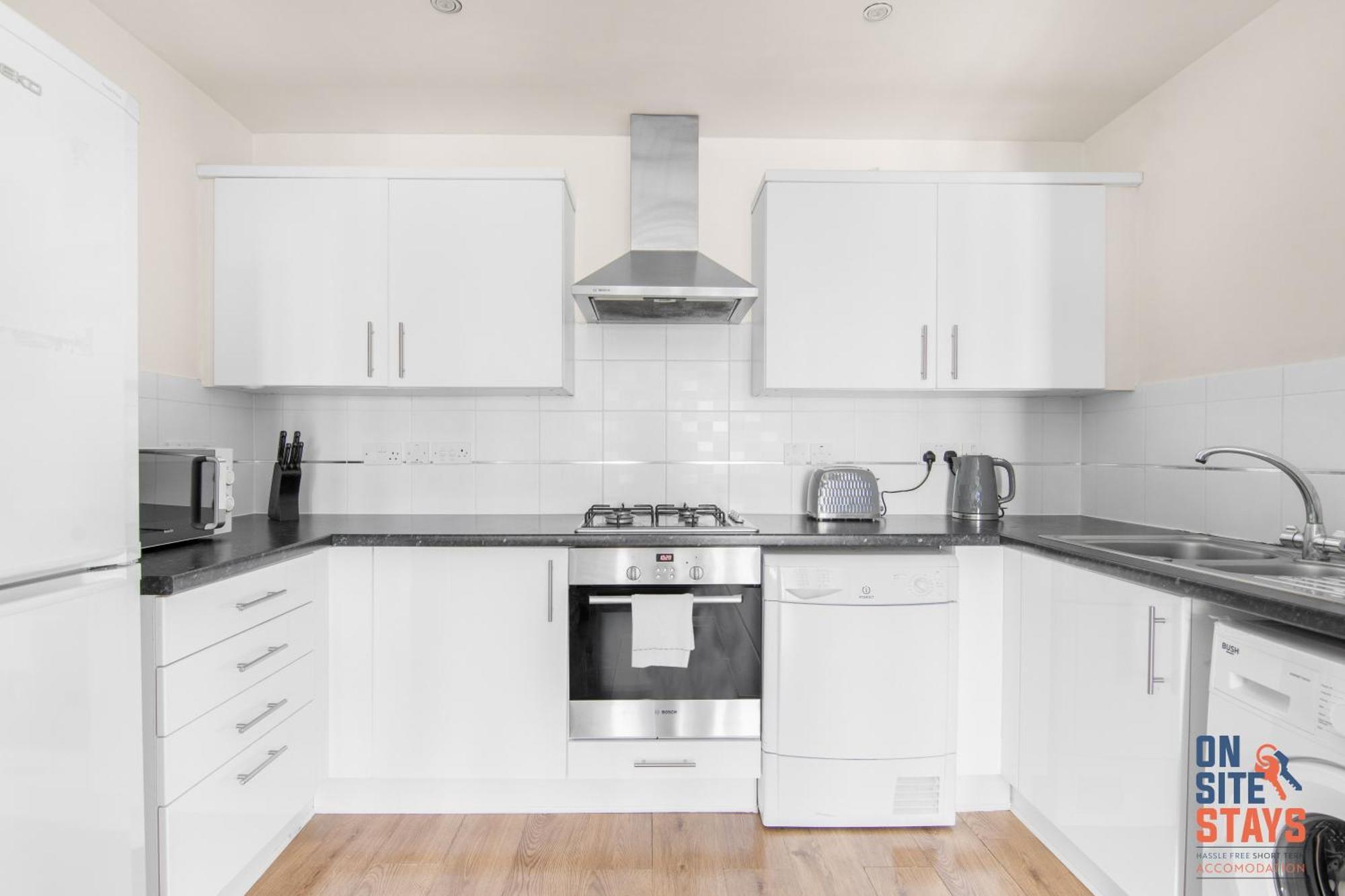 Onsitestays - Cosy 2-Bedroom Apartment With Free Parking, Wi-Fi & London Links Northfleet Luaran gambar