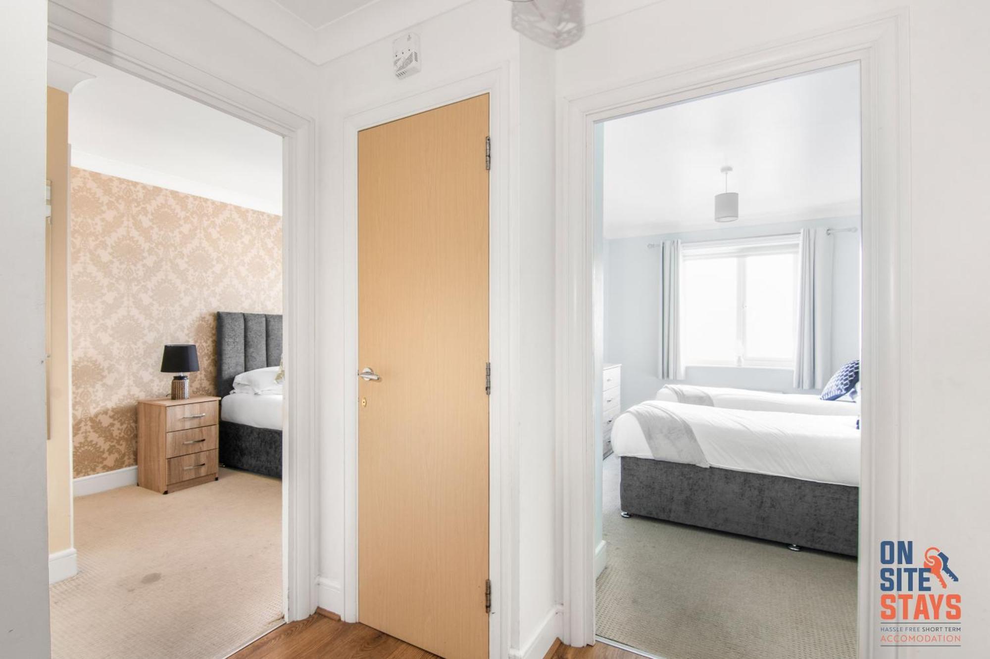 Onsitestays - Cosy 2-Bedroom Apartment With Free Parking, Wi-Fi & London Links Northfleet Luaran gambar