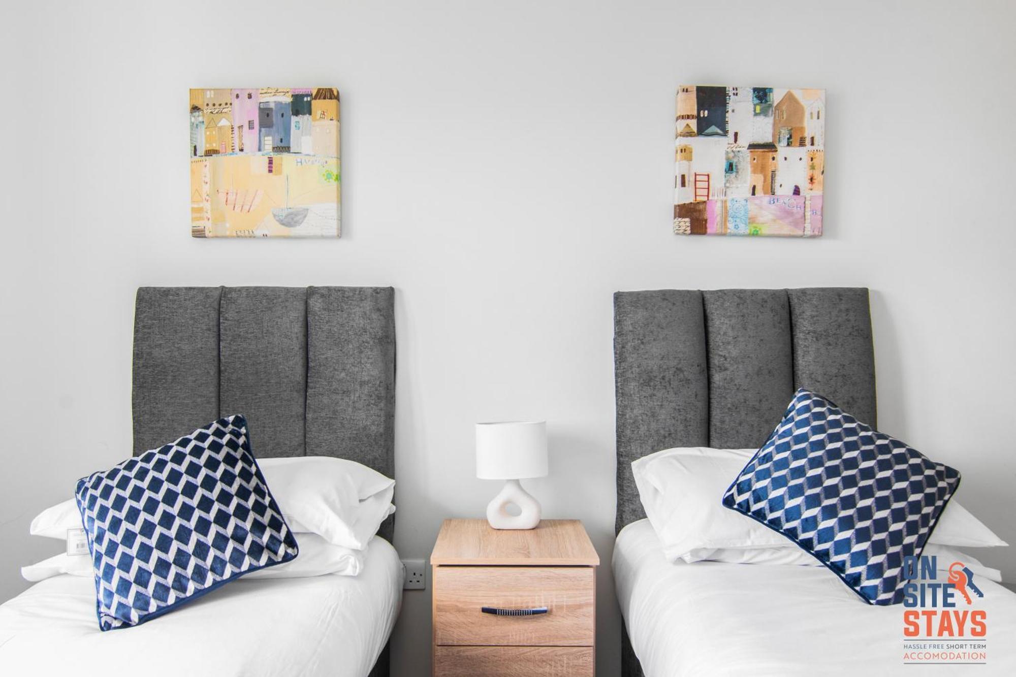 Onsitestays - Cosy 2-Bedroom Apartment With Free Parking, Wi-Fi & London Links Northfleet Luaran gambar